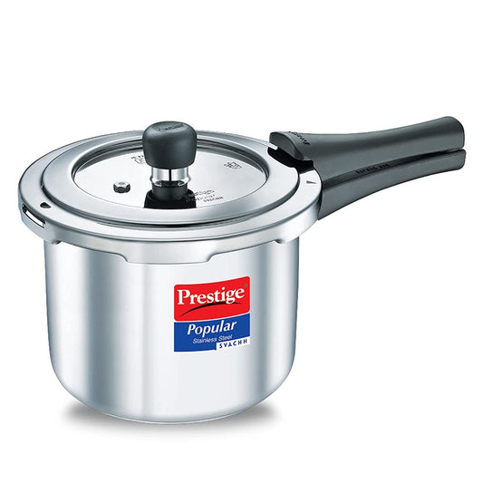 Prestige Popular Svachh Spillage Control Stainless Steel Pressure Cooker - 1