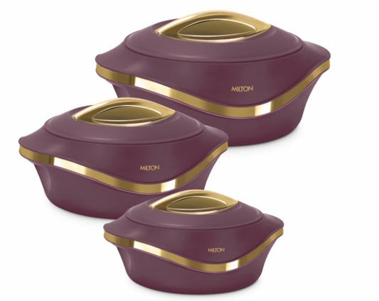 Milton Pearl Insulated Inner Stainless Steel Jr. Casserole Set - 2