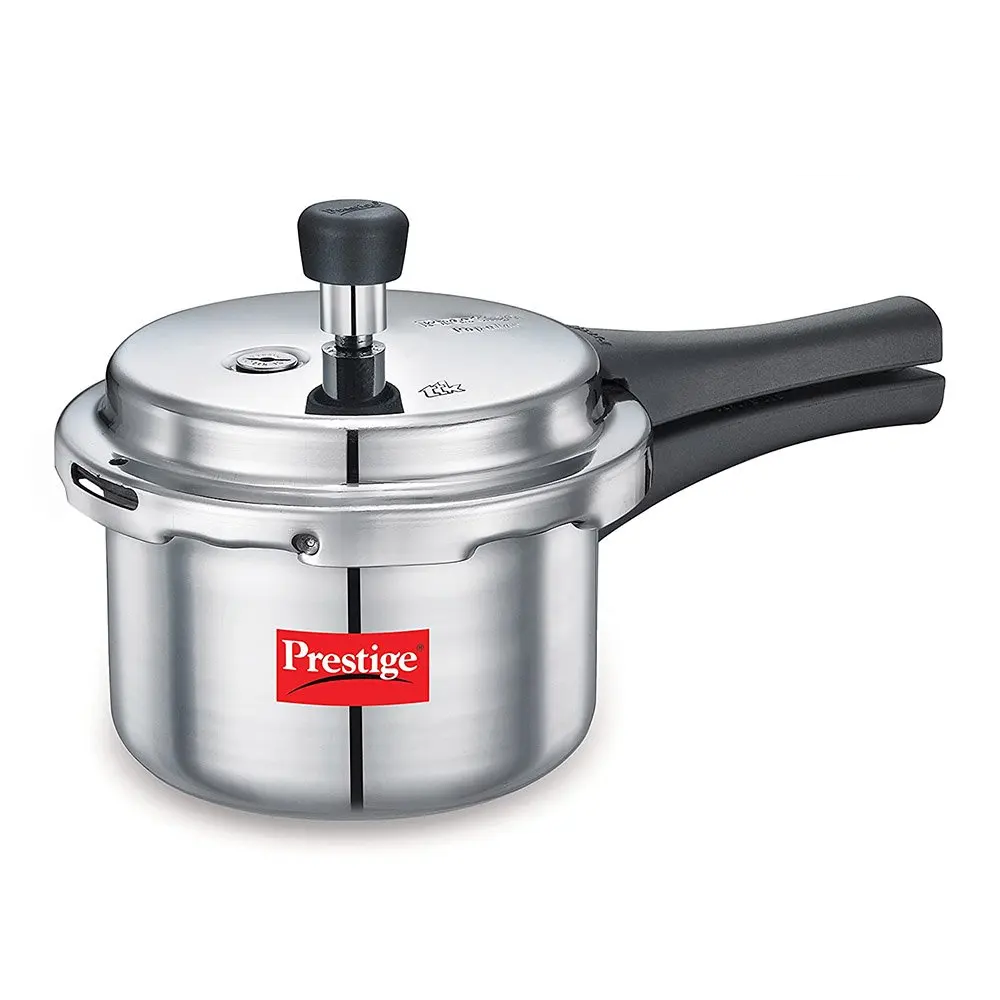 Prestige Popular Aluminium Pressure Cooker | Silver